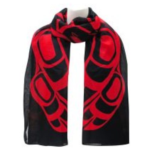 Roy Henry Vickers Eagle Heart Artist Scarf