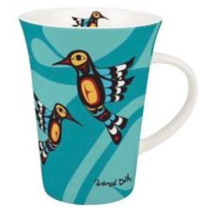 Francis Dick Hummingbird Porcelain Mug Teekca S Boutique